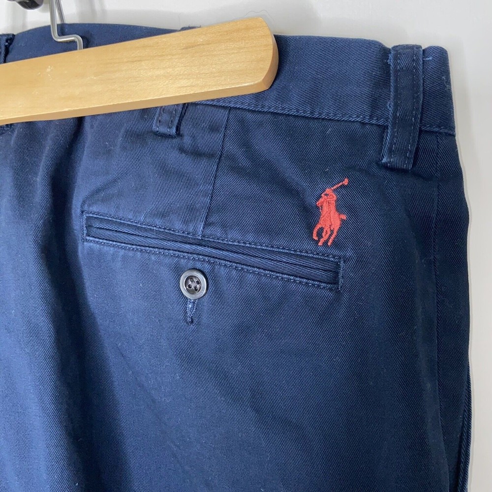(Size34/29) Polo By Ralph Lauren Navy Blue Preston Pant Pants